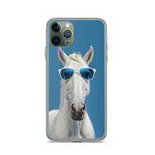 Cool Blue Horse iPhone Case