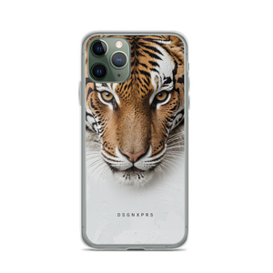 Silent Tiger Head iPhone Case