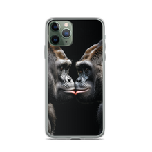 Gorilla Kissing iPhone Case