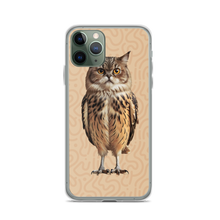 Cat Owl iPhone Case