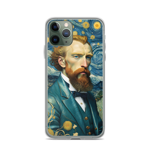 Van Gogh Potrait Painting iPhone Case