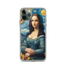 Monalisa Painting in Van Gogh Style iPhone Case