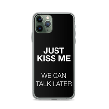 Just Kiss Me (Funny) iPhone Case