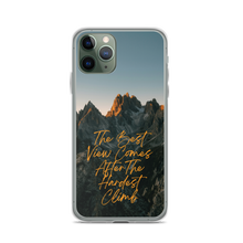 The Best View Comes iPhone Case