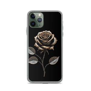 Rose Copper Art iPhone Case