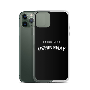 Drink Like Hemingway Clear Case for iPhone®