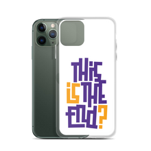 IS/THIS IS THE END? Purple Yellow iPhone Phone Case