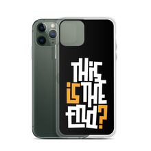 IS/THIS IS THE END? Black Yellow White iPhone Phone Case