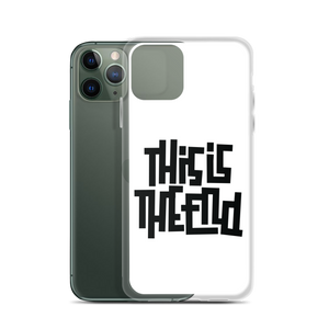 THIS IS THE END? White iPhone Phone Case