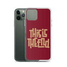 THIS IS THE END? Burgundy iPhone Phone Case