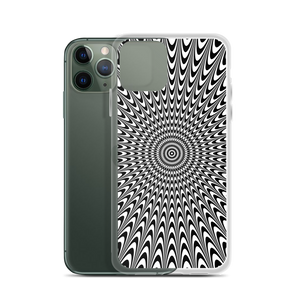 Vertigo Optical Illusion Background iPhone® Phone Case