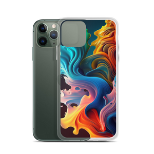 Colorful Swirl Background iPhone® Phone Case