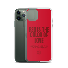 Red is the color of love iPhone® Phone Case