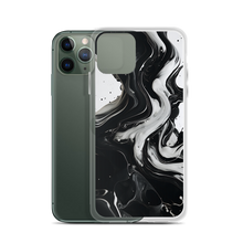 Black and White Fluid iPhone® Phone Case