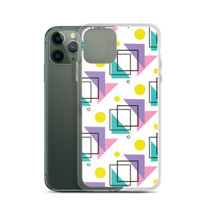 Memphis Colorful Pattern 02 iPhone® Phone Case