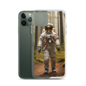 Astronout in the Forest iPhone Case