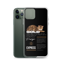 Gold Bengal Cat iPhone Case