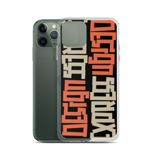 Design Express Typography iPhone Case