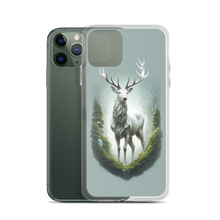 Green White Deer iPhone Case