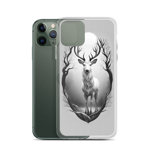 The Grayscale Deer iPhone Case