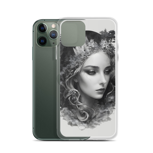 Grayscale Gaia iPhone Case