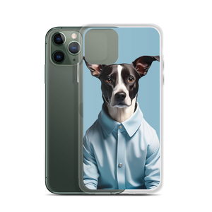 Sad Dog Blue iPhone Case