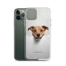 Smile Dog Peep iPhone Case