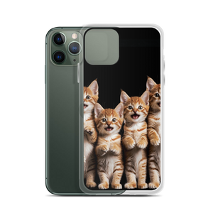 Four Cute Cats iPhone Case