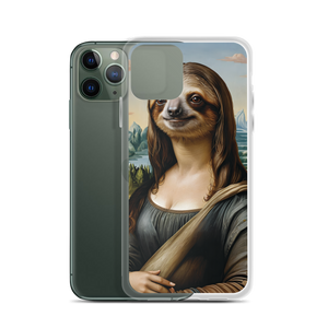 Monalisloth iPhone Case