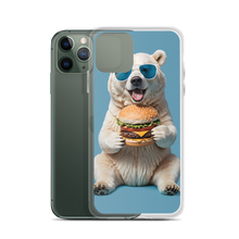 Polar Bear and Burger iPhone Case