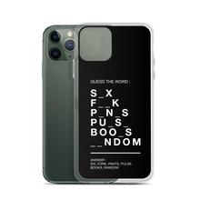 Guess The Word (Funny) iPhone Case