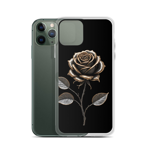 Rose Copper Art iPhone Case