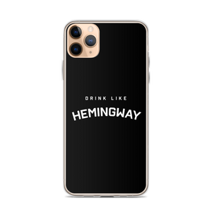 Drink Like Hemingway Clear Case for iPhone®