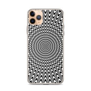 Vertigo Optical Illusion Background iPhone® Phone Case