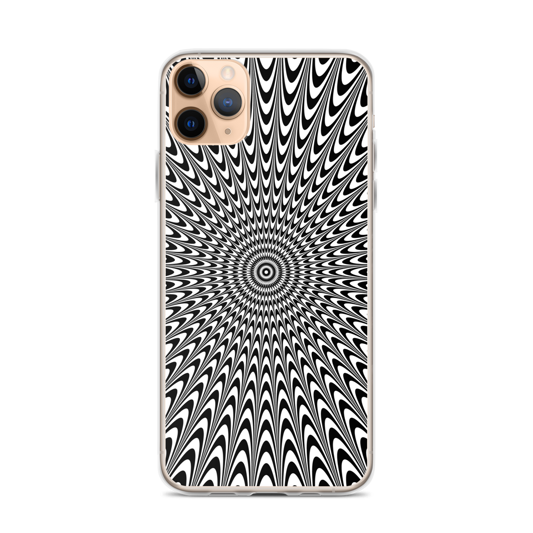 Vertigo Optical Illusion Background iPhone® Phone Case