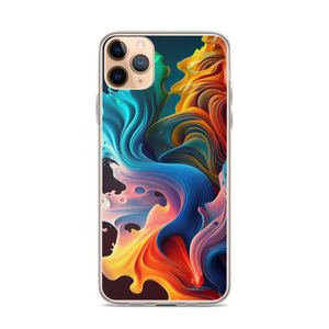 Colorful Swirl Background iPhone® Phone Case