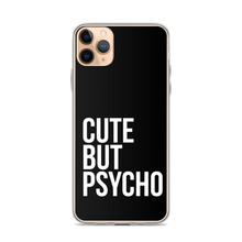 Cute But Psycho iPhone® Black Phone Case