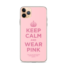 Keep Calm and Wear Pink iPhone® Phone Case