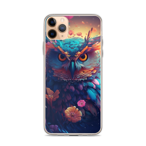 Colorful Owl Art iPhone® Phone Case