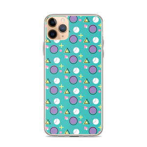 Memphis Colorful Pattern 01 iPhone® Phone Case