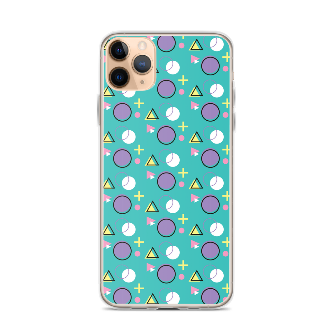 Memphis Colorful Pattern 01 iPhone® Phone Case