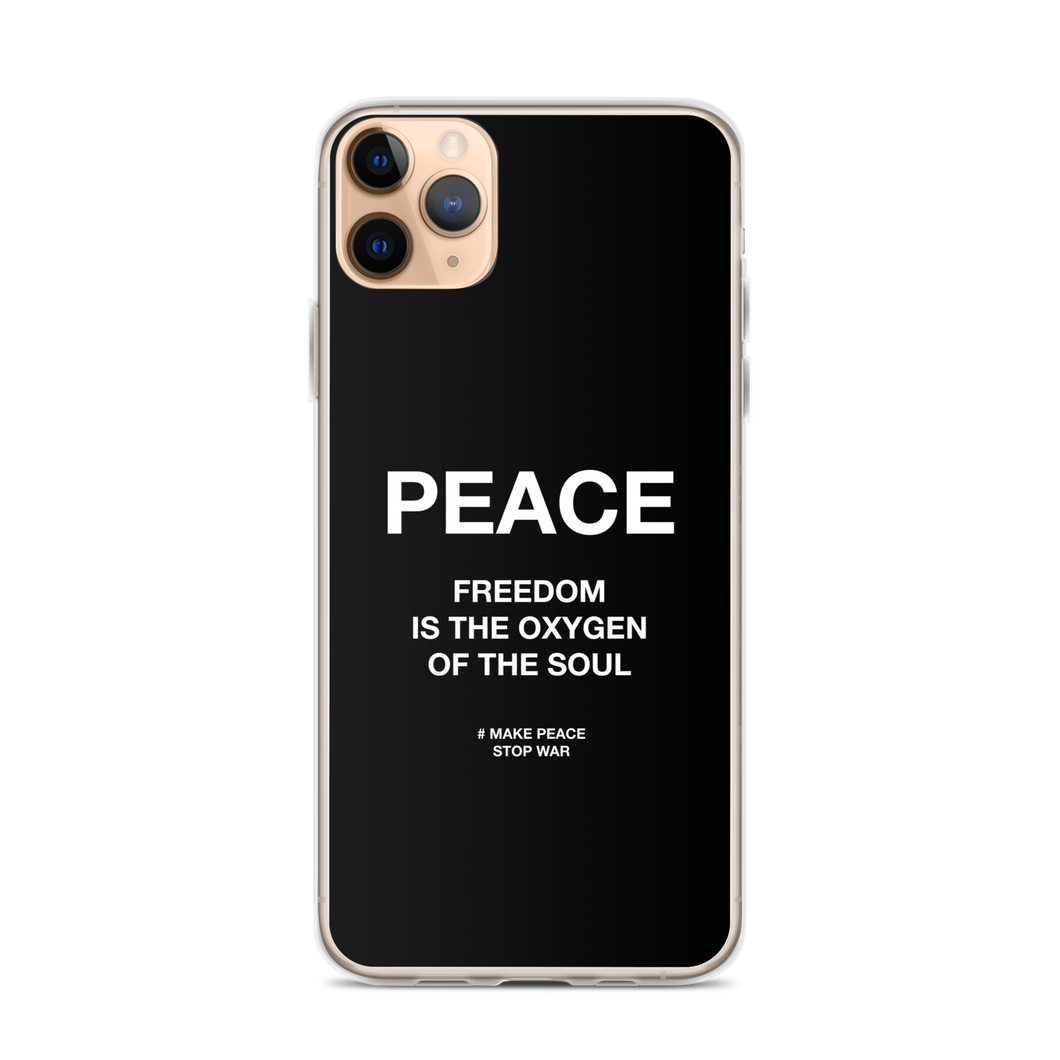 Freedom is the oxygen of the soul iPhone® Phone Case