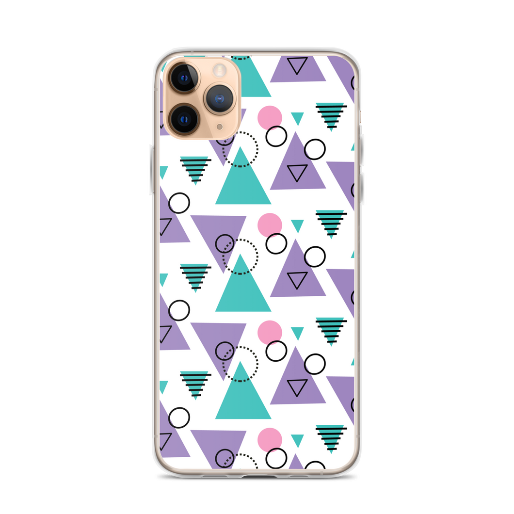 Memphis Colorful Pattern 03 iPhone® Phone Case