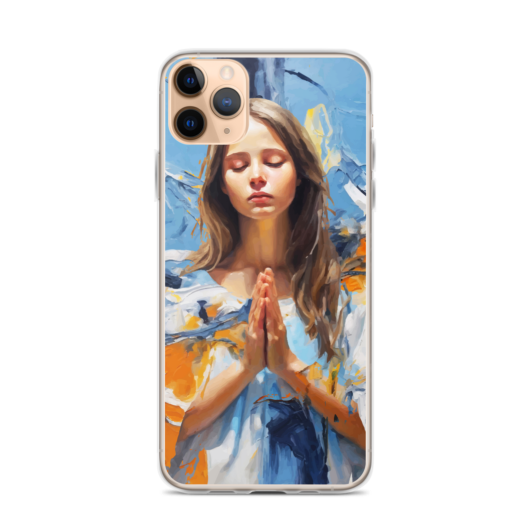 Pray & Forgive Oil Painting iPhone® Phone Case