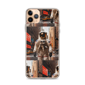 Astronout in the City iPhone Case