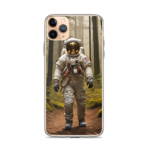 Astronout in the Forest iPhone Case