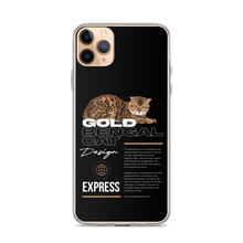 Gold Bengal Cat iPhone Case