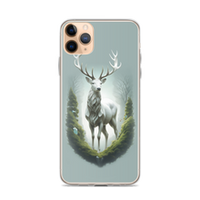 Green White Deer iPhone Case