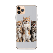 Funny Tripple Cats iPhone Case