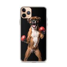 Boxer Boxing Black iPhone Case